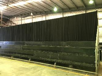 Alquiler de tribunas 2,2m x 2,2m x 1,5m de altura Alquiler de tribunas