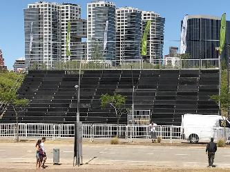 Alquiler de tribunas 22m x 8,8m x 6m de altura Alquiler de tribunas